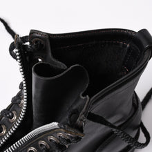 画像をギャラリービューアに読み込む, CHROME HEARTS クロムハーツ × WESCO ウエスコ ファイヤーマン ブーツ レザー ダガー ブラック シルバー925 美品 中古 4a000433
