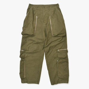READYMADE Military Wide Pants RE-CO-KH-00-00-238 Khaki Size 1 Good Condition Used 4a000448