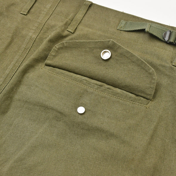 READYMADE Military Wide Pants RE-CO-KH-00-00-238 Khaki Size 1 Good Condition Used 4a000448
