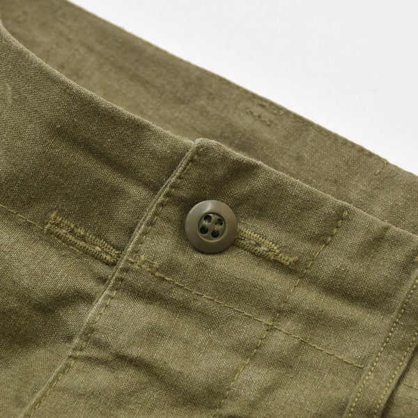 READYMADE Military Wide Pants RE-CO-KH-00-00-238 Khaki Size 1 Good Condition Used 4a000448
