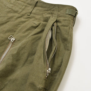 READYMADE Military Wide Pants RE-CO-KH-00-00-238 Khaki Size 1 Good Condition Used 4a000448