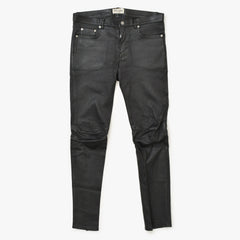 SAINT LAURENT PARIS Saint Laurent Paris Black Color Leather Pants 2021 000301 Good Condition Used 4a000449