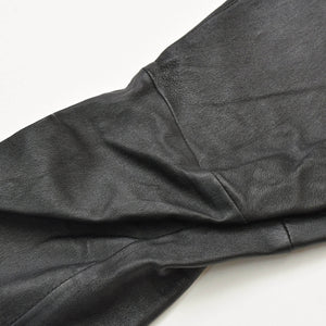 SAINT LAURENT PARIS Saint Laurent Paris Black Color Leather Pants 2021 000301 Good Condition Used 4a000449