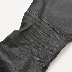 SAINT LAURENT PARIS Saint Laurent Paris Black Color Leather Pants 2021 000301 Good Condition Used 4a000449