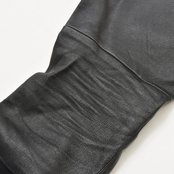 SAINT LAURENT PARIS Saint Laurent Paris Black Color Leather Pants 2021 000301 Good Condition Used 4a000449