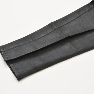SAINT LAURENT PARIS Saint Laurent Paris Black Color Leather Pants 2021 000301 Good Condition Used 4a000449