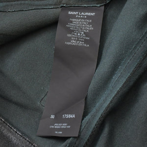 SAINT LAURENT PARIS Saint Laurent Paris Black Color Leather Pants 2021 000301 Good Condition Used 4a000449