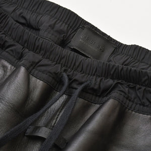 FEAR OF GOD Leather Pants Black Cowhide RN 139190 Good Condition Used 4a000452