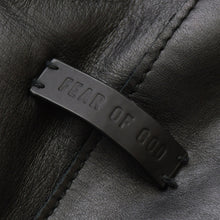 画像をギャラリービューアに読み込む, FEAR OF GOD フィア オブ ゴッド Leather Pants レザーパンツ ブラック 牛革 RN 139190 美品 中古 4a000452