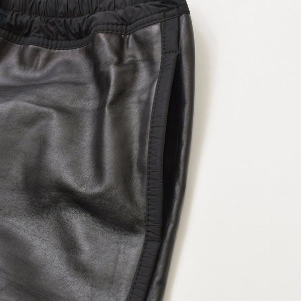 FEAR OF GOD Leather Pants Black Cowhide RN 139190 Good Condition Used 4a000452