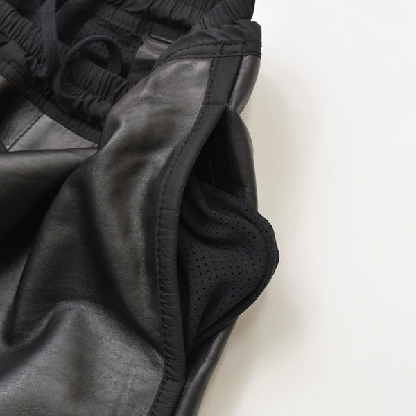 FEAR OF GOD Leather Pants Black Cowhide RN 139190 Good Condition Used 4a000452