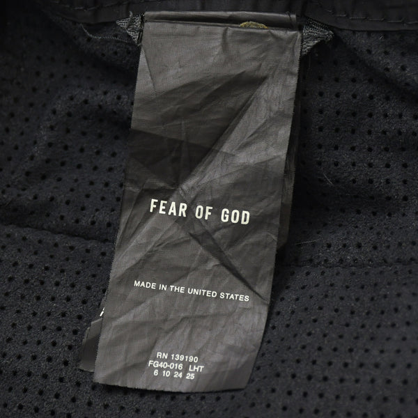 FEAR OF GOD Leather Pants Black Cowhide RN 139190 Good Condition Used 4a000452