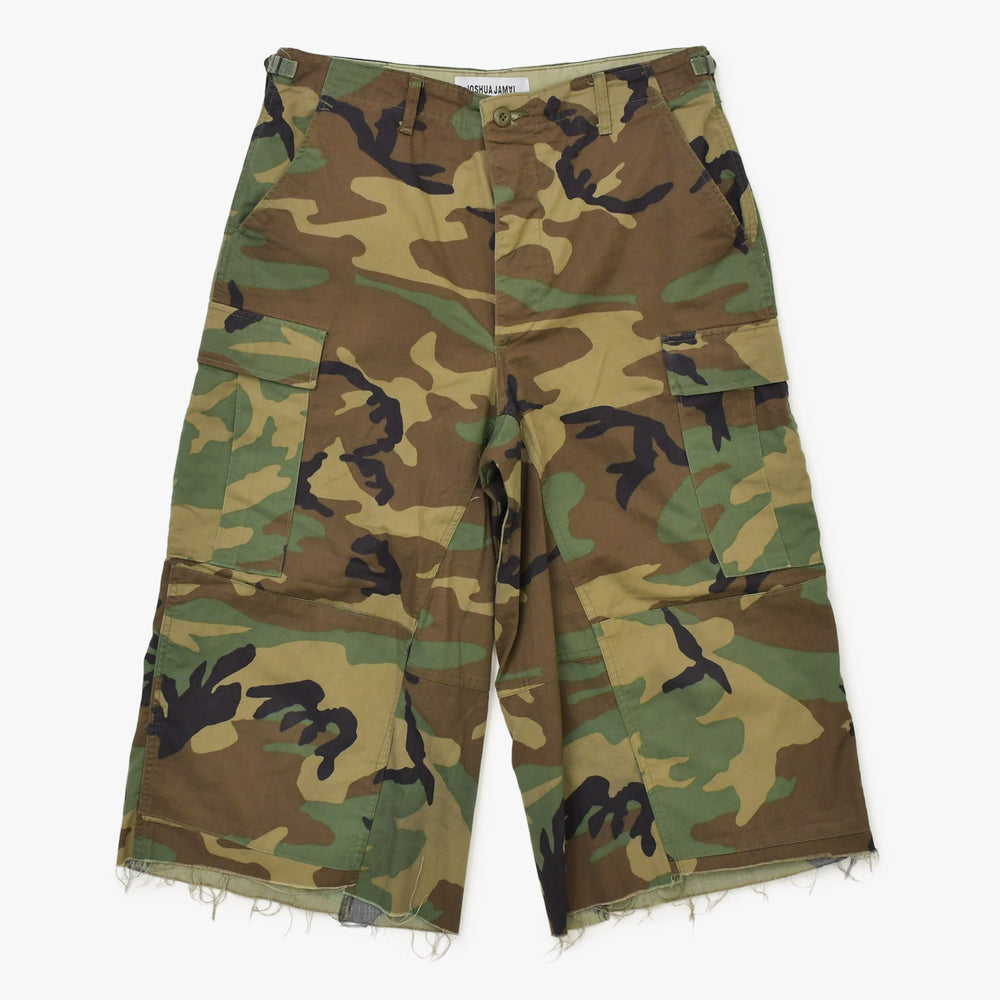 JOSHUA JAMAL ジョシュア・ジャマル Camo Shorts カモショーツ 迷彩 サイズM カナダ製 美品 中古 4a000453