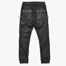 画像をギャラリービューアに読み込む, RICK OWENS リックオウエンス Buhaus Leather Cargo Pants RU02A5377-LS バウハウス レザー カーゴ パンツ ブラック サイズ38 美品 中古 4a000455