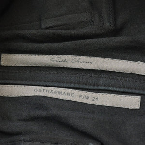 RICK OWENS Buhaus Leather Cargo Pants RU02A5377-LS Bauhaus Leather Cargo Pants Black Size 38 Good Condition Used 4a000455