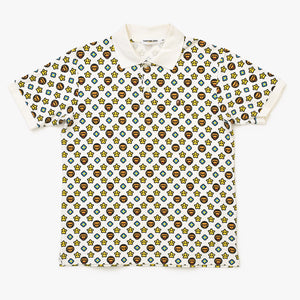 Ａ BATHING APE BAPE STA アベイシングエイプ ベイプスタ Milo Monogram ミロモノグラム ホワイト 美品 中古 4a000463