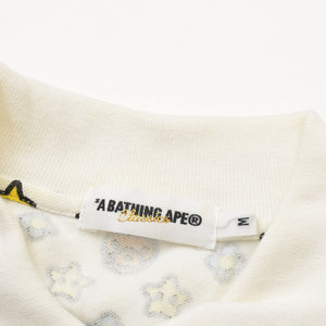 Ａ BATHING APE BAPE STA アベイシングエイプ ベイプスタ Milo Monogram ミロモノグラム ホワイト 美品 中古 4a000463