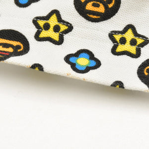 Ａ BATHING APE BAPE STA アベイシングエイプ ベイプスタ Milo Monogram ミロモノグラム ホワイト 美品 中古 4a000463