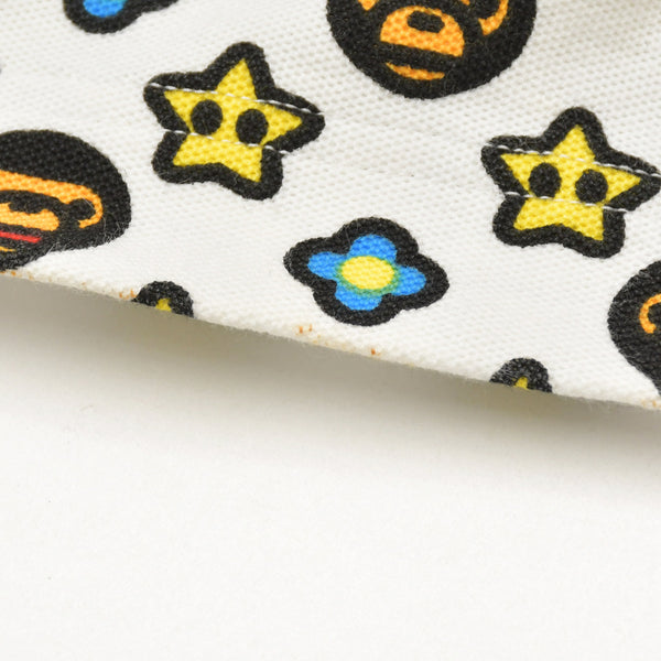 Ａ BATHING APE BAPE STA アベイシングエイプ ベイプスタ Milo Monogram ミロモノグラム ホワイト 美品 中古 4a000463