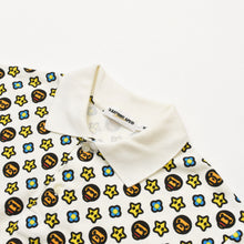 画像をギャラリービューアに読み込む, Ａ BATHING APE BAPE STA アベイシングエイプ ベイプスタ Milo Monogram ミロモノグラム ホワイト 美品 中古 4a000463