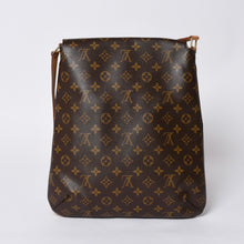 画像をギャラリービューアに読み込む, LOUIS VUITTON ルイヴィトン モノグラム ミュゼットサルサ ショルダーバッグ M51387 ブラウン PVC ヌメ革 美品 中古 4a000598