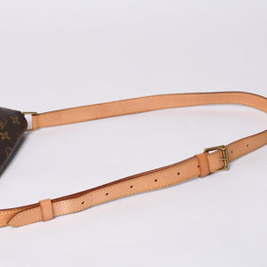 LOUIS VUITTON Monogram Musette Salsa Shoulder Bag M51387 Brown PVC Tanned Leather Good Condition Used 4a000598