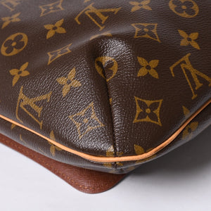 LOUIS VUITTON Monogram Musette Salsa Shoulder Bag M51387 Brown PVC Tanned Leather Good Condition Used 4a000598