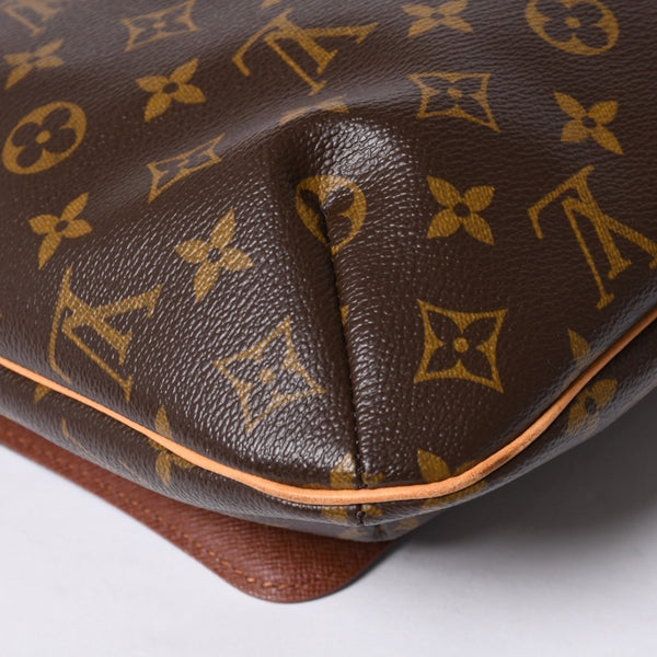 LOUIS VUITTON Monogram Musette Salsa Shoulder Bag M51387 Brown PVC Tanned Leather Good Condition Used 4a000598