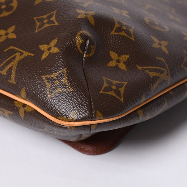 LOUIS VUITTON Monogram Musette Salsa Shoulder Bag M51387 Brown PVC Tanned Leather Good Condition Used 4a000598