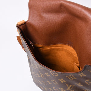 LOUIS VUITTON Monogram Musette Salsa Shoulder Bag M51387 Brown PVC Tanned Leather Good Condition Used 4a000598
