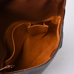 LOUIS VUITTON Monogram Musette Salsa Shoulder Bag M51387 Brown PVC Tanned Leather Good Condition Used 4a000598