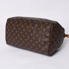 画像をギャラリービューアに読み込む, LOUIS VUITTON ルイヴィトン ハンドバッグ スピーディ35 M51164 レザー ブラウン ゴールド金具 良品 中古 4a000512