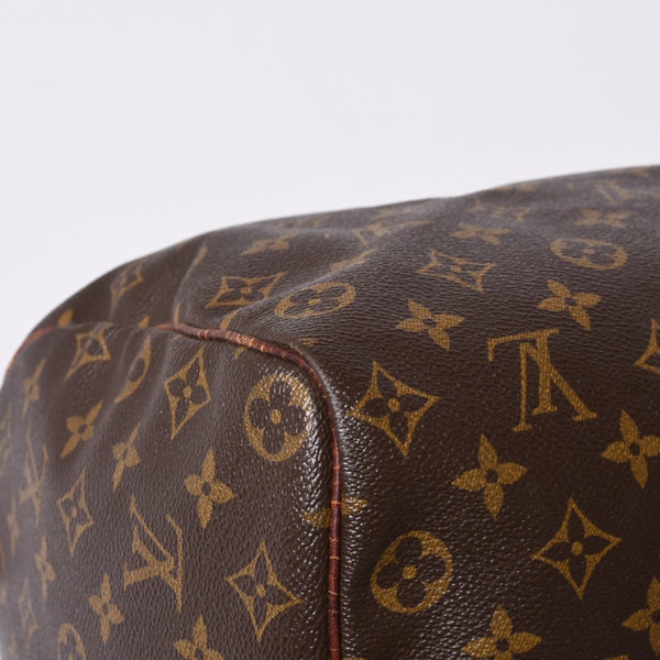 LOUIS VUITTON Handbag Speedy 35 M51164 Leather Brown Gold Hardware Good Used 4a000512