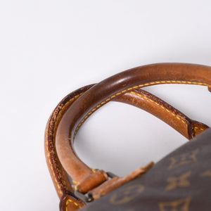 LOUIS VUITTON Handbag Speedy 35 M51164 Leather Brown Gold Hardware Good Used 4a000512