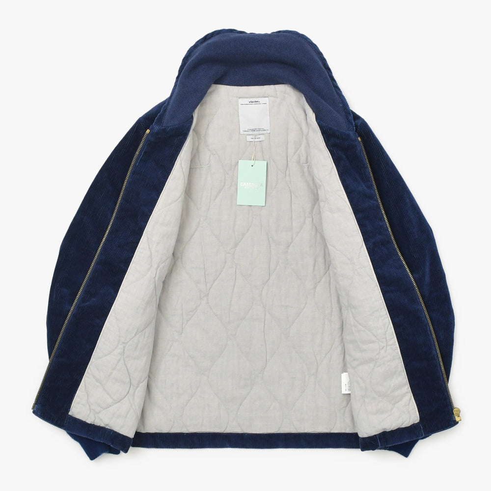 VISVIM Jacket ジャケット Navy ネイビー Corduroy コーデュロイジャケット 日本製 美品 中古 4a000486