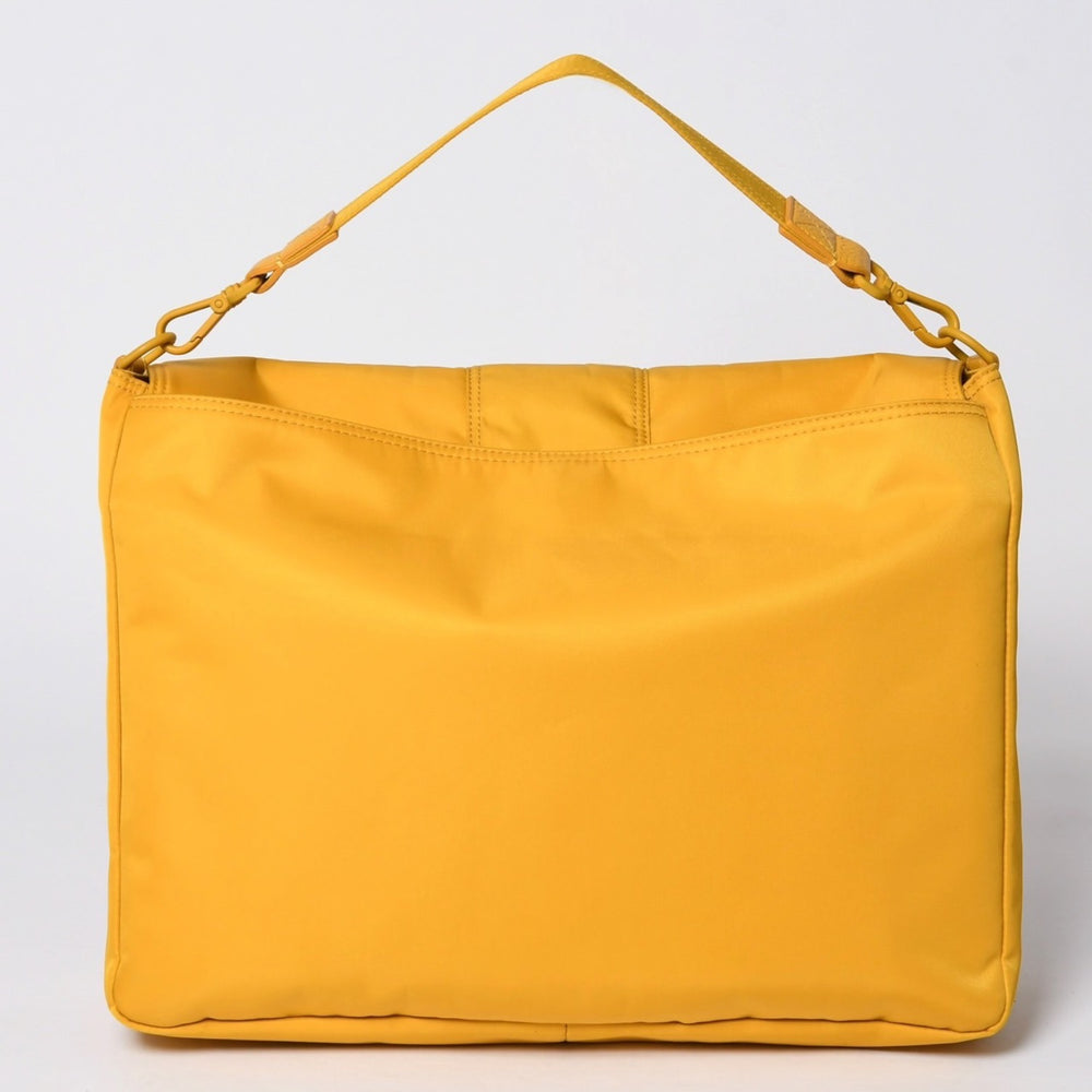 FENDI フェンディ Nylon ナイロン Shoulder Bag ショルダーバッグ 7VA536 Yellow イエロー 美品 中古 4a000509