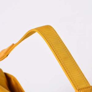 FENDI フェンディ Nylon ナイロン Shoulder Bag ショルダーバッグ 7VA536 Yellow イエロー 美品 中古 4a000509