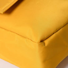 画像をギャラリービューアに読み込む, FENDI フェンディ Nylon ナイロン Shoulder Bag ショルダーバッグ 7VA536 Yellow イエロー 美品 中古 4a000509