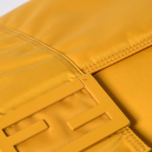 FENDI フェンディ Nylon ナイロン Shoulder Bag ショルダーバッグ 7VA536 Yellow イエロー 美品 中古 4a000509