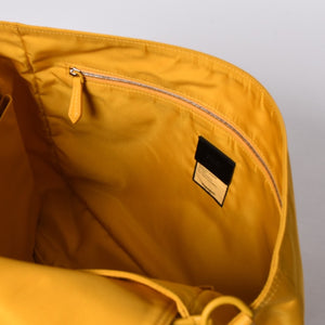 FENDI フェンディ Nylon ナイロン Shoulder Bag ショルダーバッグ 7VA536 Yellow イエロー 美品 中古 4a000509