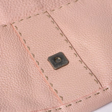画像をギャラリービューアに読み込む, FENDI フェンディ セレリア ステッチ Hand Bag ハンドバッグ Shoulder Bag ショルダーバッグ 8BR407 レザー ピンク 美品 中古 4a000500