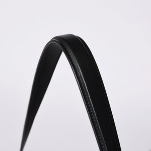 CELINE セリーヌ Clasp Shoulder クラスプライン ショルダーバッグ レザー Black ブラック 美品 中古 4a000808
