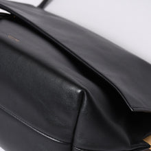 画像をギャラリービューアに読み込む, CELINE セリーヌ Clasp Shoulder クラスプライン ショルダーバッグ レザー Black ブラック 美品 中古 4a000808
