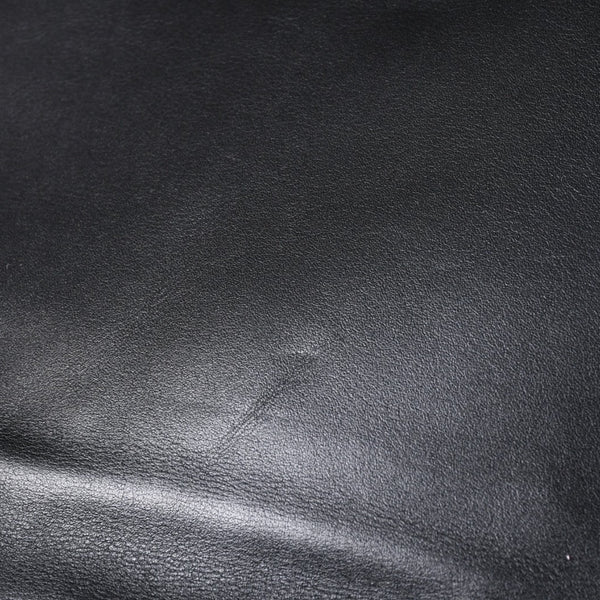 CELINE セリーヌ Clasp Shoulder クラスプライン ショルダーバッグ レザー Black ブラック 美品 中古 4a000808