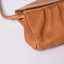 Load image into Gallery viewer, CELINE セリーヌ ワンショルダーバッグ ハンドバッグ CE00/34 レザー ブラウン ゴールド金具 美品 中古 4a000470