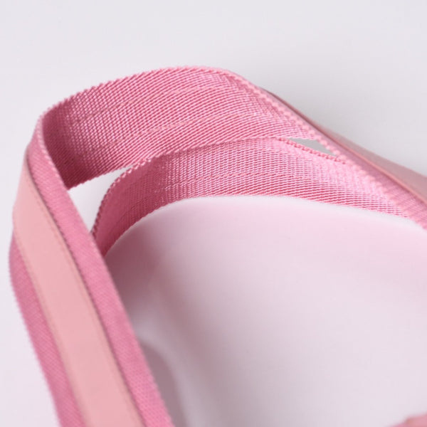 Very good condition SAINT LAURENT Kahala tote bag 121627 pink canvas leather silver hardware used 4a001105