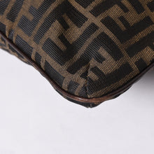 画像をギャラリービューアに読み込む, FENDI フェンディ ズッカ柄 Shoulder Bag ショルダーバッグ 83150820981 ブラウン ゴールド金具 美品 中古 4a000508