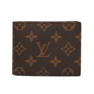 New and unused LOUIS VUITTON Portefeuille Multiple Bifold Wallet M60895 Monogram Brown Used 4a000842