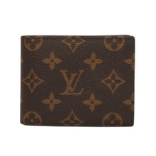 画像をギャラリービューアに読み込む, 新品未使用 LOUIS VUITTON ルイヴィトン ポルトフォイユ ミュルティプル 二つ折り財布 M60895 モノグラム ブラウン 中古 4a000842