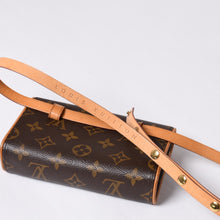 Load image into Gallery viewer, LOUIS VUITTON ルイヴィトン ウエスト ショルダーバッグ M51855 モノグラム ポシェットフロランティーヌ ブラウン 美品 中古 4a000511